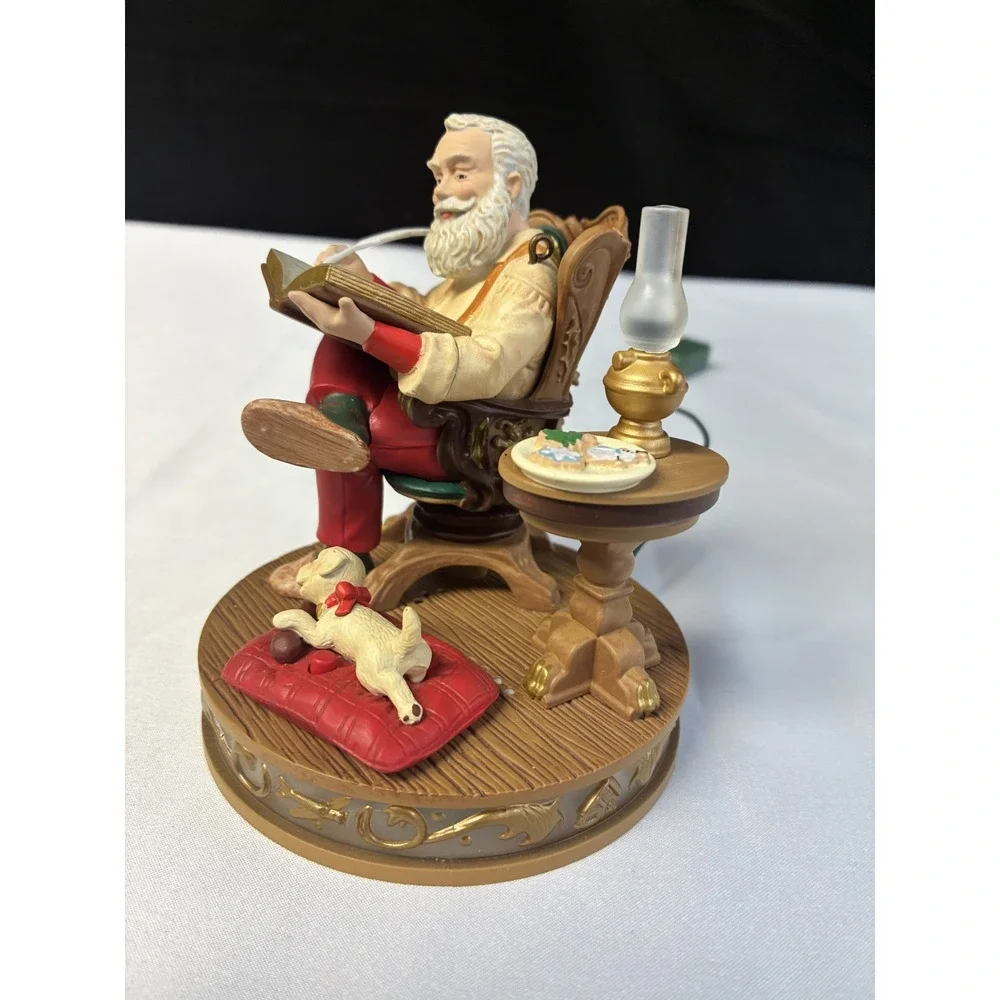 Hallmark Keepsake Magic Cord Checking It Twice Ornament 2011 Santa QX8929
